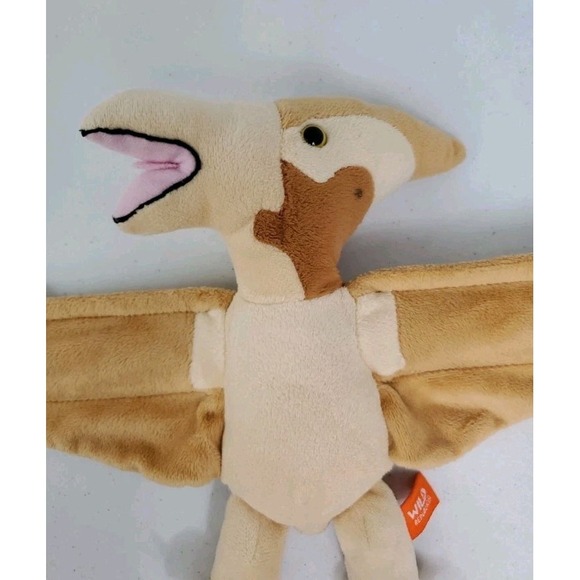Wild Republic Huggers Ptreodactyl Dino Slap Bracelet Plush Stuffed Animal Toy - Picture 7 of 9